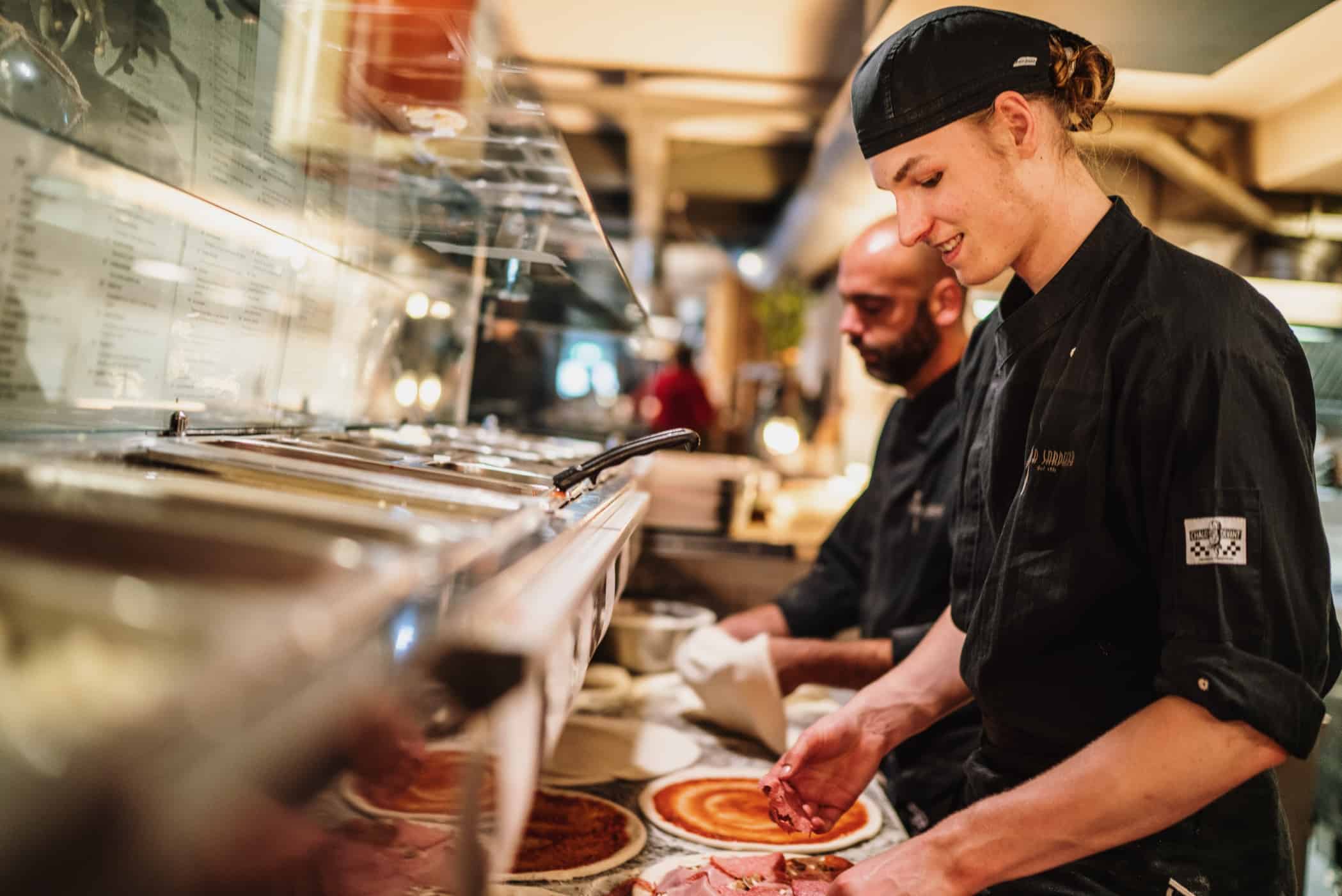 Diverse pizza's